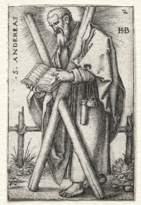 św. Andrzeja, 1545-1546. autorstwa Hans Sebald Beham