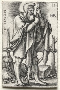 Św. Szymon autorstwa Hans Sebald Beham
