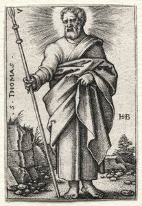Św. Tomasz autorstwa Hans Sebald Beham