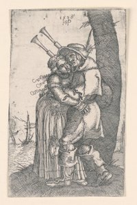 Dudziarz autorstwa Hans Sebald Beham