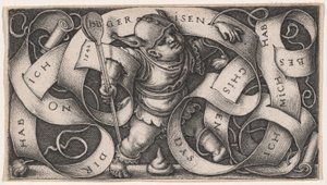 Mały Bufon autorstwa Hans Sebald Beham