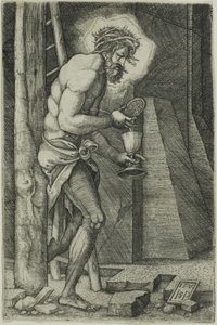 Mąż boleści autorstwa Hans Sebald Beham