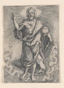 Zbawiciel autorstwa Hans Sebald Beham