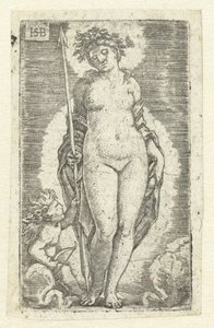 Wenus w Kupidyna autorstwa Hans Sebald Beham