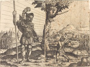 Dawid i Goliat, 1551.