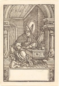 Święty Augustyn autorstwa Hans Springinklee