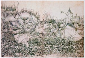 „Historia Judyty i Holofernesa”, XVI wiek autorstwa Hans Springinlee