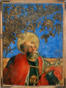 Święty Piotr, górna część, fragment Historie świętych Piotra i Pawła