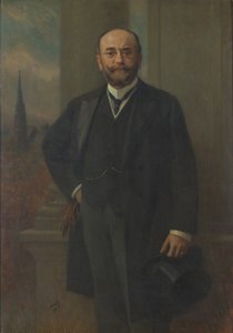 Burmistrz Wiednia dr. Richard Weisskirchner autorstwa Hans Temple