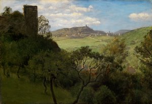 Widok na Falkenstein w Taunusie autorstwa Hans Thoma