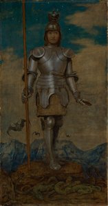 Święty Jerzy Rycerz autorstwa Hans Thoma