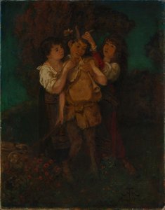 Sławny Pan autorstwa Hans Thoma