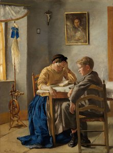 Rodzeństwo autorstwa Hans Thoma