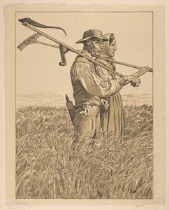 Para kosiarzy autorstwa Hans Thoma