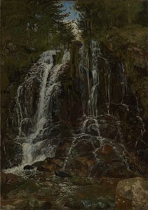 Wodospad koło St. Blasien autorstwa Hans Thoma