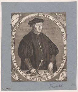 Portret Christopha II Kreßa von Kressenstein autorstwa Hans Troschel