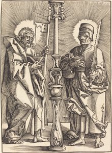 Św. Jakub Mniejszy i Św. Szymon autorstwa Hans Vischer