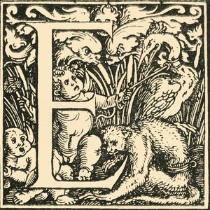 E - Alfabet Hansa Weiditza, c1520-1521, 1908.