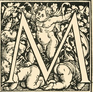 M - Alfabet Hansa Weiditza, c1520-1521, 1908.