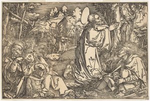 Chrystus na Górze Oliwnej autorstwa Hans Weiditz, II