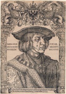 Cesarz Maksymilian I autorstwa Hans Weiditz, II, after Albrecht Dürer