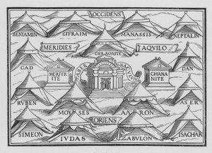 Zakon Plemion w Namiotach i W Marszach, Liczby II, 2 autorstwa Hans after Holbein the Younger