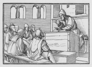 Proroctwo Amosa, Amos I, 1 autorstwa Hans after Holbein the Younger
