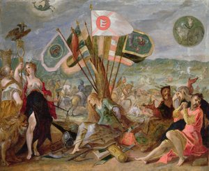 Alegoria wojen tureckich: Bitwa pod Hermannstadt