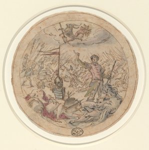 Alegoria o wojnach tureckich autorstwa Hans von Aachen