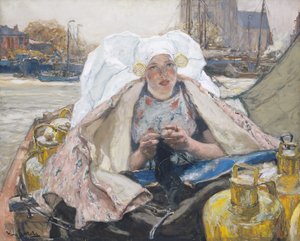 Mleczarka z Dordrechtu, ok. 1900 r. (olej na płótnie)