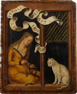 Dziewczyna robi wieniec