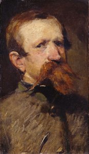 Kapitan artylerii Johann Baptist Bauer autorstwa Hans von Marées