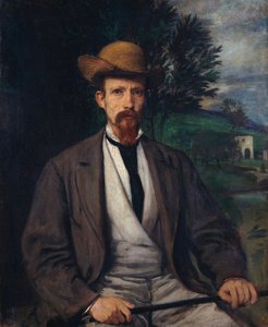 Autoportret w żółtym kapeluszu, 1874