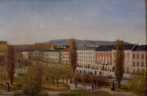 Ulica Karla Johana autorstwa Harald B. Hansen