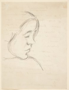 Portret Bodil, siostry artysty autorstwa Harald Giersing
