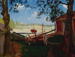 Światło i cień autorstwa Harald Oscar Sohlberg