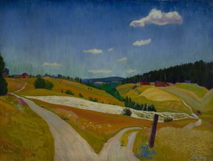 Plon pola autorstwa Harald Oscar Sohlberg