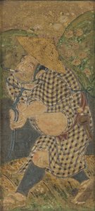 Panel, okres Edo, koniec XVII-połowa XVIII wieku. autorstwa Haritsu Ogawa
