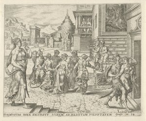 Dinah pokonana i zgwałcona przez Szechem Historia Diny i Sychem (tytuł serii)