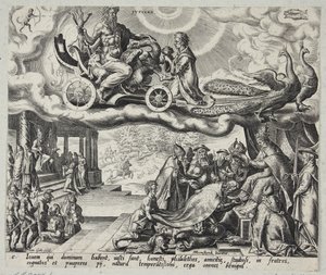 Jowisz autorstwa Harmen Jansz. Muller
