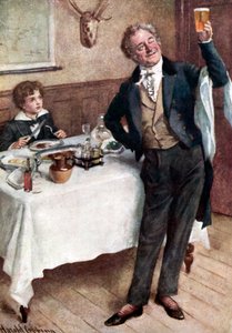 „David Copperfield” Charlesa Dickensa autorstwa Harold Copping