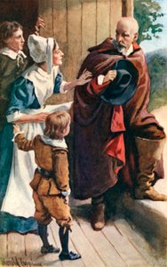 Gość Christiana autorstwa Harold Copping