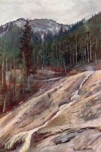 Gorące źródło siarki, Banff autorstwa Harold Copping