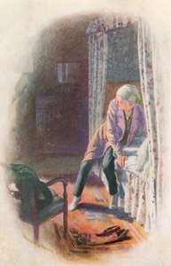 Ilustracja do Opowieść wigilijna autorstwa Charlesa Dickensa autorstwa Harold Copping
