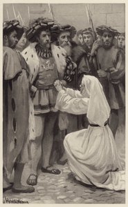 Sprawiedliwość, Królewski Książę! autorstwa Harold Copping