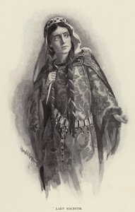 Lady Makbet autorstwa Harold Copping
