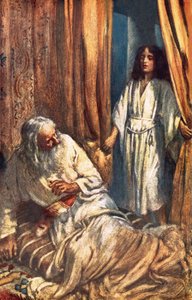 Samuel i Eli autorstwa Harold Copping