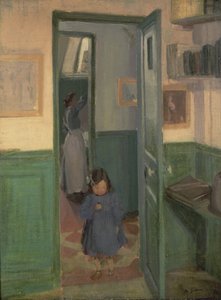 W domu Sickerta autorstwa Harold Gilman