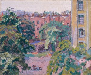 „Poranny Półksiężyc”, c1912 autorstwa Harold Gilman