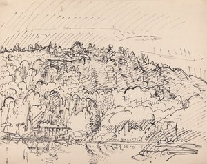Norweski krajobraz autorstwa Harold Gilman